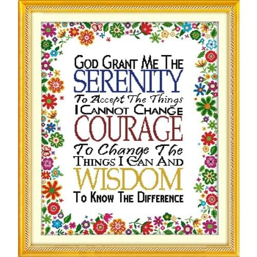 The gift of God cross stitch kit aida 14ct 11ct count printed canvas stitches embroidery DIY handmade needlework