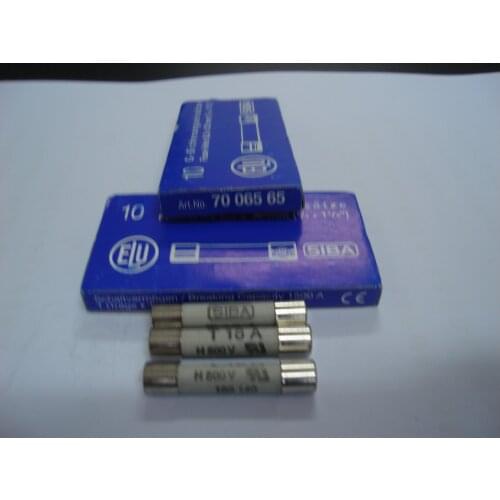 Fuses: 7006565 T16 16A 500V 189140 6.3*32 / 7012540 FF16 16A 500V 195100 6.3*32