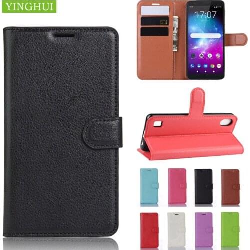 High Quality cover For ZTE Blade A5 2019 Case Flip Leather Phone Case Wallet Leather Stand Cover Filp Case cover For ZTE A5 2019