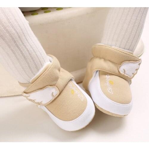 Winter Warm Baby Boy Girl Crib Toddler Shoes First Walkers Boot Cotton Comfort Soft Anti-slip Shoes