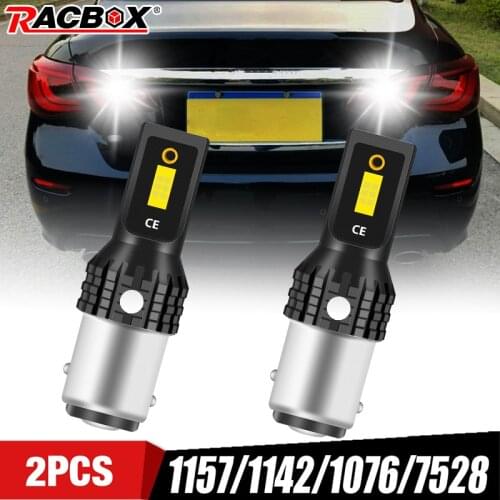 1157/1142/1076/7528/P21/5W BAY15D Reverse Lights LED Bulb DC 12V-24V Turn Signal Light 6000k White car accessories