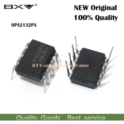 5pcs/lot OPA2132PA DIP-8 OPA2132P DIP 2132PA new ic