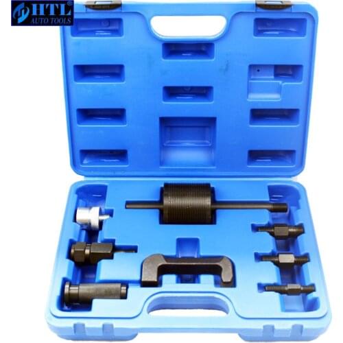 9pcs Diesel Injector Extractor Set Engine Service Tool Fuel injector puller For Benz Automotive Repair Tools