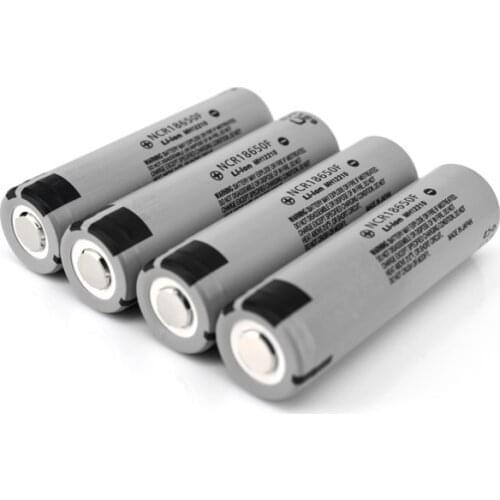 4pcs/lot Panasonic Original NCR18650F 3.7V 2900mah 18650 Rechargeable Lithium Battery Low Temperature Resistant Batteries Cell