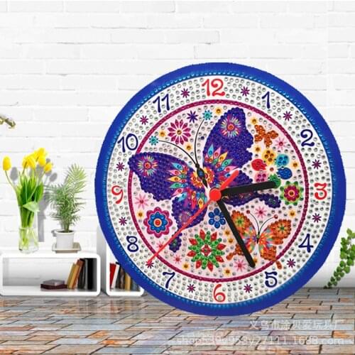 5D Special Shaped Diamond Painting Sale Clock Diy Diamond Embroidery Cross Stitch Wall Clock Christmas Gift