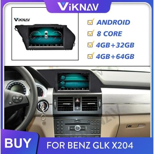Car radio for-Mercedes-Benz GLK X204 2008-2012 car multimedia player android auto GPS navigation head unit tape recorder