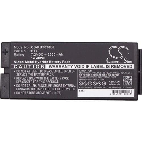 Cameron Sino 2000mAh Battery BT12 for IKUSI 2303696, TM63, TM64 02