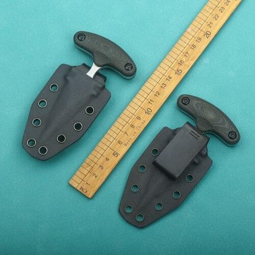 9cr14mov blade black K sheath EDC tool outdoor camping straight knife tactical self-defense collection carry hunting