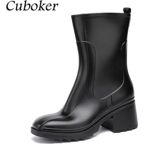 Cuboker Women's High Boots