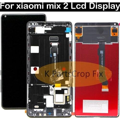 5.99"IPS Display For XIAOMI Mix 2/MI Mix LCD Touch Screen Digitizer with frame Snapdragon 835 FOR MI MIX 2 LCD Assembly