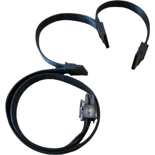 Haiyun KM3 Series SATA Module Hige Quality Power Cable 6Pin IDE to 3 x SATA Adapter Splitter Cable