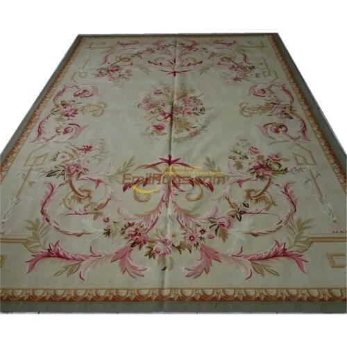 French aubusson carpets handwoven wool French Chic luxurious