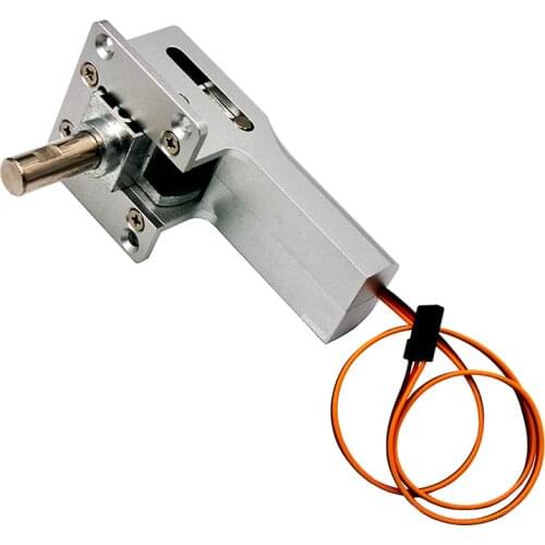 Full Metal Case Giant E-Retract Servoless Retractable Landing Gear With Axle Shaft For RC Airplane Model