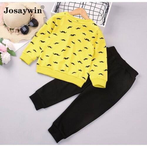 Baby Clothes Children Suits Kids Boys Girl Print Warm 2 Pieces Sets Top+Pants Thick Toddler Autumn Newborn Girl Clothes Sets