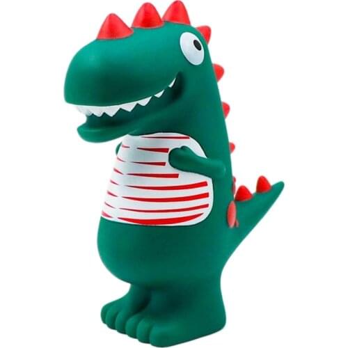 Piggy Bank, Cartoon Green Dinosaur Child Money Bank Shatterproof Money Saving Box Mini Creative Coin Bank Perfect