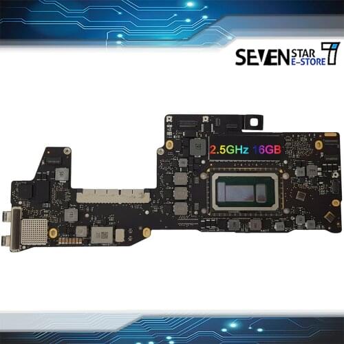 Tested A1708 Motherboard 820-00875-A for MacBook Pro 13" Retina Logic Board 820-00840-A 820-00361-A MPXQ2LL/A 2016 2017 Year
