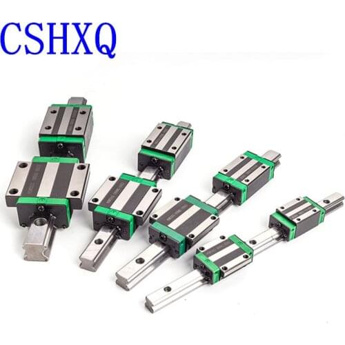 Linear Rail Set:HGR25 400mm 500mm 600mm 1000mm 1200mm 1500mm hgr20 hgr15+Linear Block Carriage HGH25CA or HGW25CC for CNC Parts