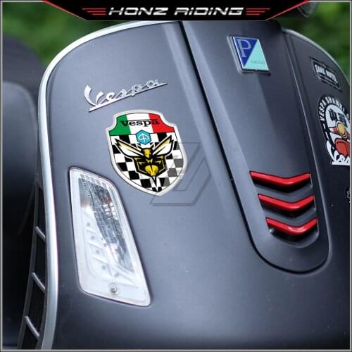 For Vespa Sprint Primavera 50 150 150G GTS GTV LX LXV 946 Decals Scooter Sticker -3D Resin