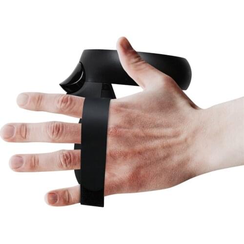 1 Pair Non-slip Controller Grip Knuckle Straps for Oculus Quest / Rift S T VR Touch Controller Accessories Adjustable Band