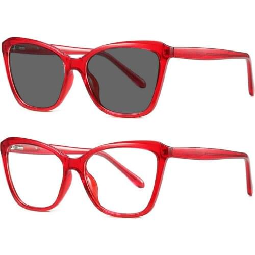 New Fashion Womens Mens Finished Photochromic gray lens Myopia Glasses Eyewear-100 -150 -200 -250 -300 -350 -400 NX