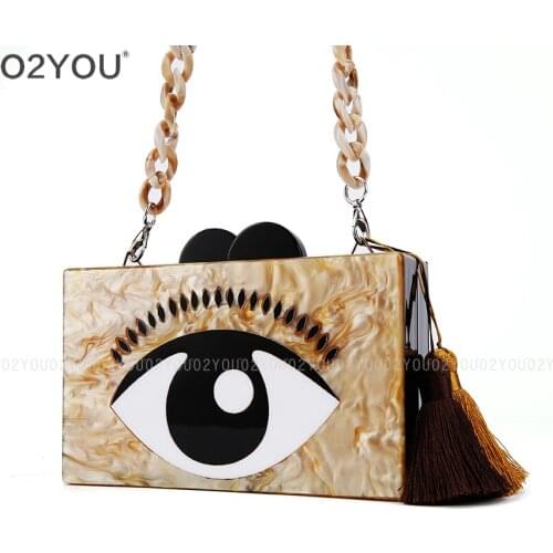 O2YOU Women's Patent Clutches