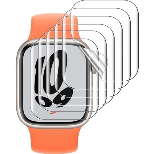 Hydrogel Screen protetor Soft Film For Apple Watch 6 SE 5 4 3 2 1 Full Coverage not glass For Iwatch 40MM 44MM 38MM 42M bumper
