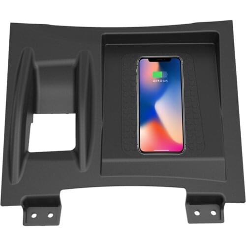 QI Wireless Car Charger For Nissan X-trail / Qashqai 2015-2019 Intelligent Fast Wireless Charging Car Phone Holder for IPhone