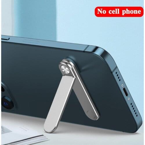 Folding Mobile Phone Holder L Shaped Stabilizer Phone Stand Aluminium Alloy For Phone Tablet Within Holder Bracket