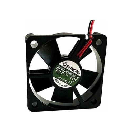 SUNON KDE1205PFS1-8 DC 12V 0.9W 50x50x10mm 2-Wire Server Cooling Fan