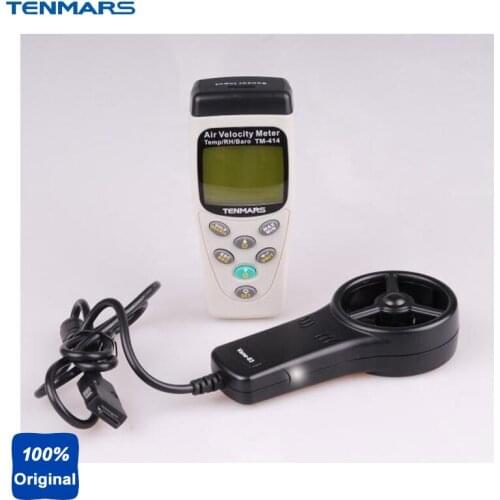 TM-414 Digital Multifunction Anemometer Meter,Temperature Tester, Humidity Tester,Absolute Pressure Tester Datalogger