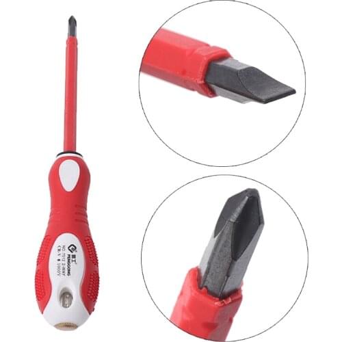 2-In-1 Dual Head Screwdriver Electrical Tester Pen 1000V Voltage Detector Tool Screwdriver Drop ShippingTool