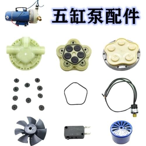 5G-310 Agricultural high pressure five chamber diaphragm pump with fan electric sprayer accesories wearing parts repair kit