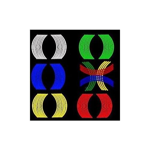 Car-styling Wheel Rim Reflective Sticker For Porsche 911 918 Cayenne Macan Panamera Cayman Carrera Boxster