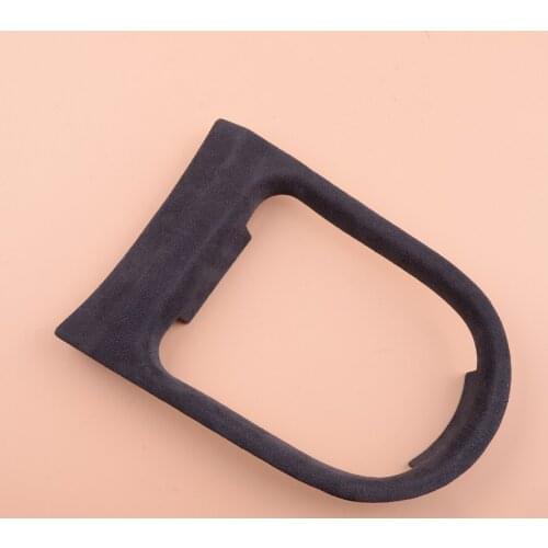 Car Dark Gray Gear Shift Panel Trim Central Console Cover Frame Fit For Ford Mustang 2015 2016 2017 2018 2019 2020