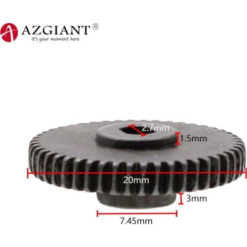 AZGIANT 48 teeth Door Side Mirror Folding Engine DC Motor Fold Mirror Metal Gear For Mazda 5 6 8 Car Rearview Mirror Iron Parts