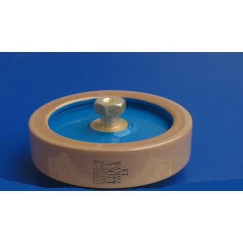 CCG81-3 500P 500PF 15KV 75KVA high voltage ceramic dielectric vessel