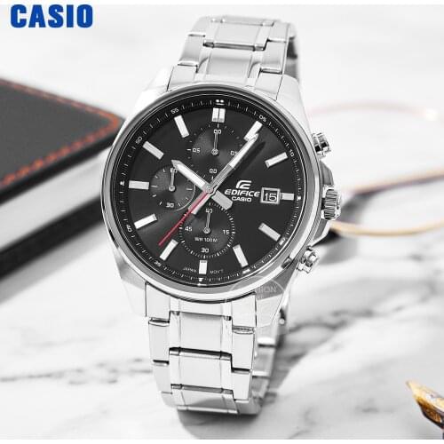 Casio Edifice watch men luxury Timing 100m waterproof wrist quartz sport watch Relogio Masculino часы мужские EFV-610D-1A