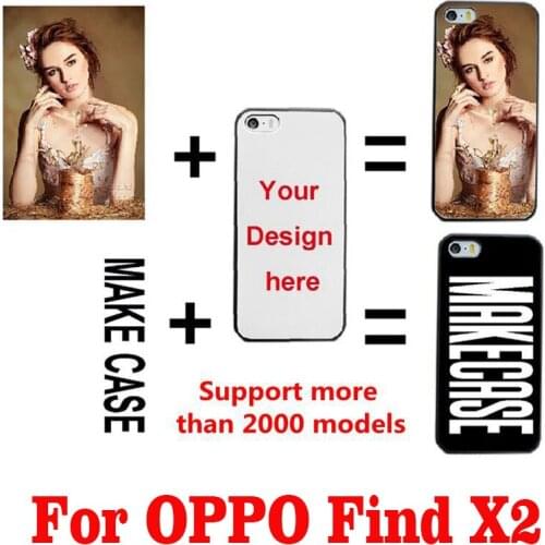 DIY Personalized custom photo name Customize printing your design picture cover case for OPPO Find X2
