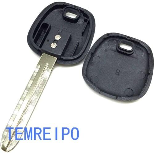 20pcs/lot Transponder Chip Key Blank For Toyota Camry Reiz CRV Corolla Yaris highlander Prado Car Key Shell No Chip