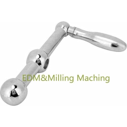 CNC Bridgeport Milling Machine Part D26 Metal Handle Three Ball For Turret Milling Machine Mill Tool
