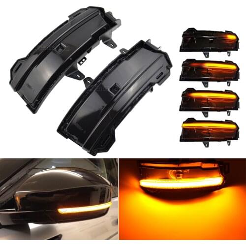 Dynamic Blinker Indicator For Land Rover Discovery Sport Range Rover Evoque Velar For Jaguar F-Pace E-Pace LED Turn Signal Light