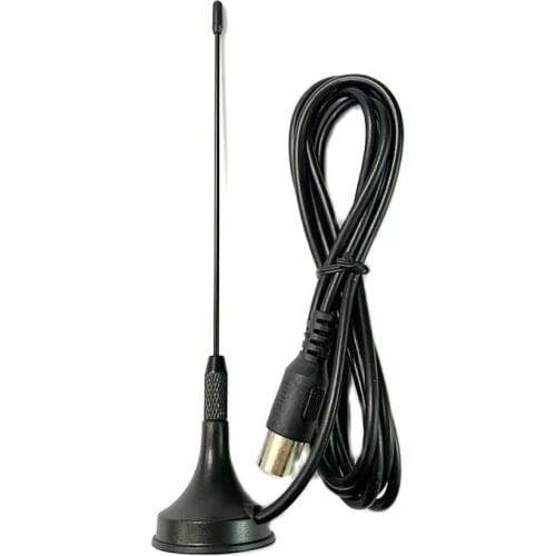 DVB-T suck antenna indoor TV aerial magnetic base 3m cable TV connector