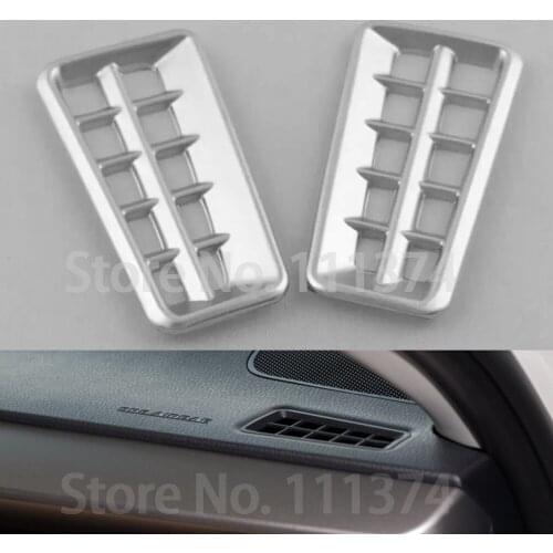 Chrome Upper Small Air Vent Outlet Cover For Toyota RAV4 2014 2015 2016 2017 2018 ABS Matte Trim Decoration Accessories