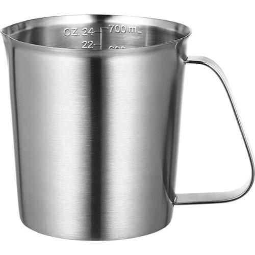 500/1000/2000ml Milk Jugs Fashion Stainless Steel Milk Craft Milk Frothing Pitcher Coffee Latte Frothing Art Jug Pitcher Mug Cup