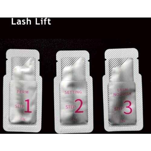 #1 #2 #3 Sachet lash lift Eyelash perm kit Eyelash Nutrition lotion stereotype Professional Makeup Eyelash Perming