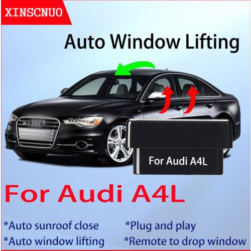 OBD Auto Car Window Closer For Audi A4L 2009-2016 Vehicle Glass Door Sunroof Opening Closing Module System