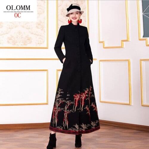 Женские длинные пальто OloMM China At AliExpress