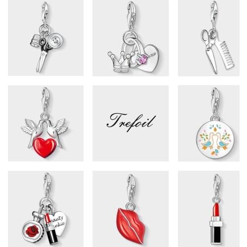 Fashion Tools Charms Pendant,Fashion Jewelry 925 Sterling Silver Gift For Women Men Boy Girls Fit Bracelet Necklace Bag 2018 New