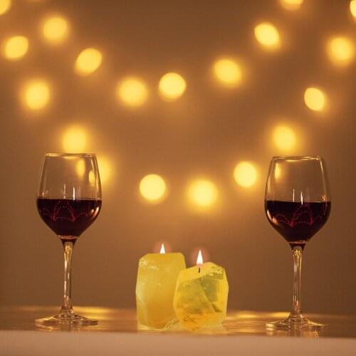 Silicone Candle Molds Gem Stone Crystal Form for Candles Making Resin Clay Soap Mould Diy 3d Handmade Crafting Project