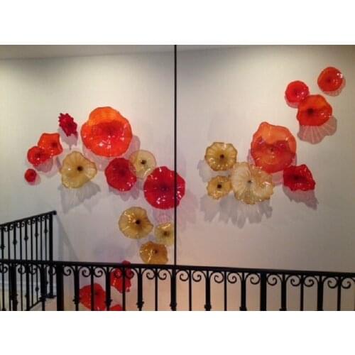 Modern Light as Restaurant Wall Art Decoration Colorful Home Decorative Plates for Wall Hanging